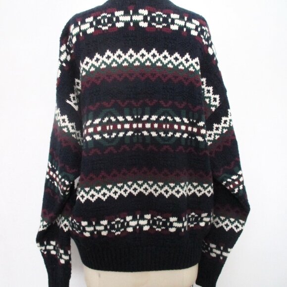 Eddie Bauer Men's Ski Sweater 100% Cotton Size L - Picture 6 of 10